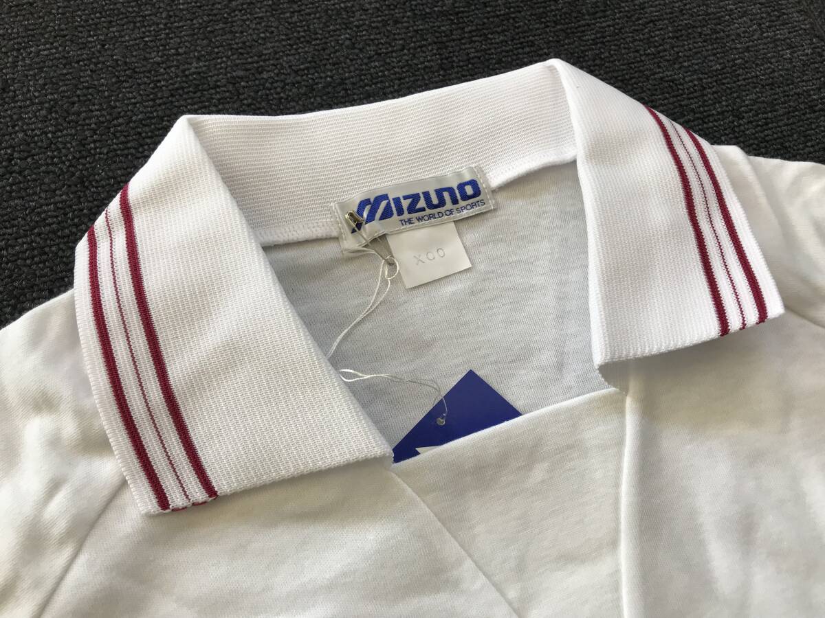 当時物　未使用　デッドストック　Mizuno　ミズノ　ATHLETE　半袖シャツ　襟付き　品番：82HV6263　サイズ：XOO　　HF1874_画像6