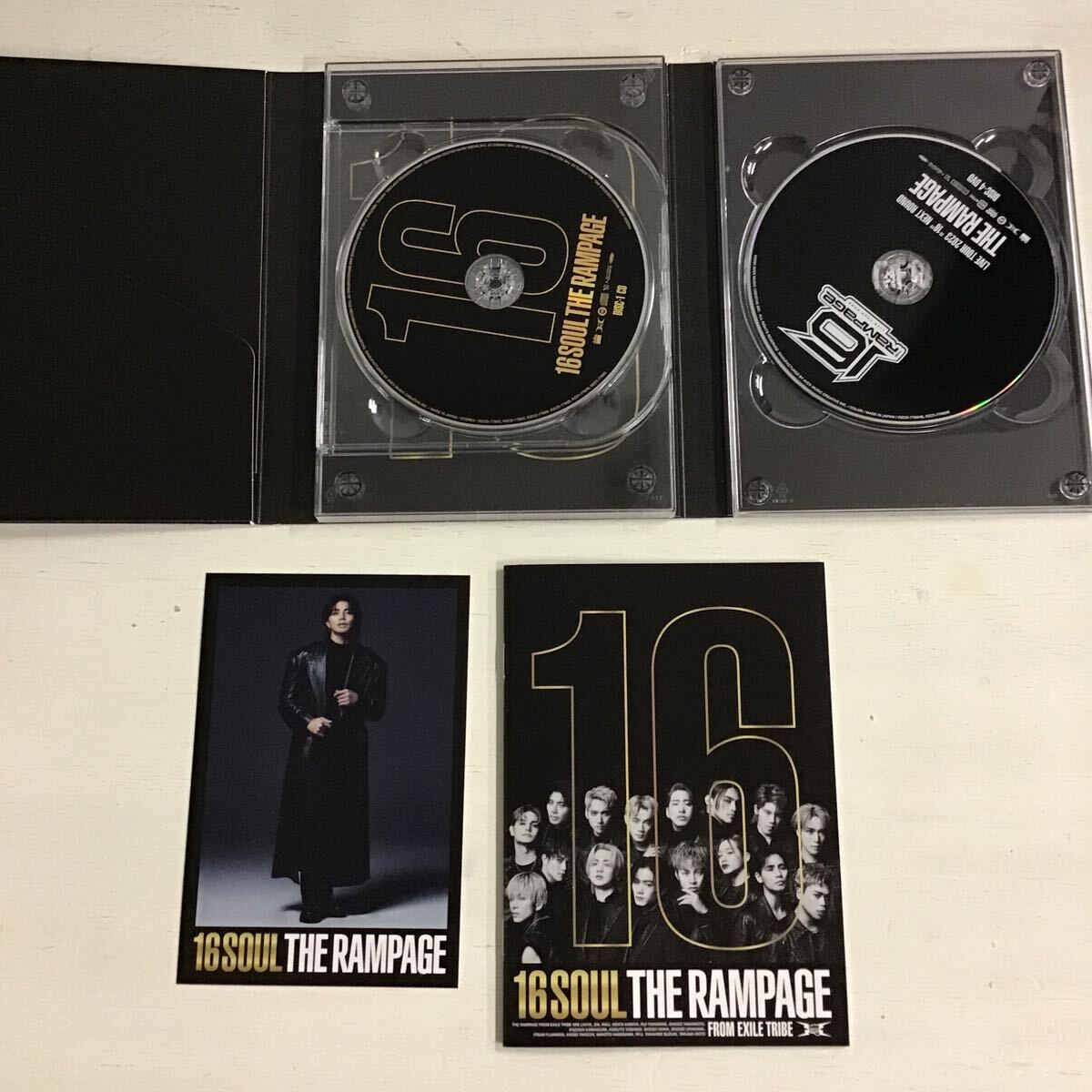 21 中古品 CD 16SOUL THE RAMPAGE 3CD DVD THE RAMPAGE FROM EXILE TRIBE (60)_画像3