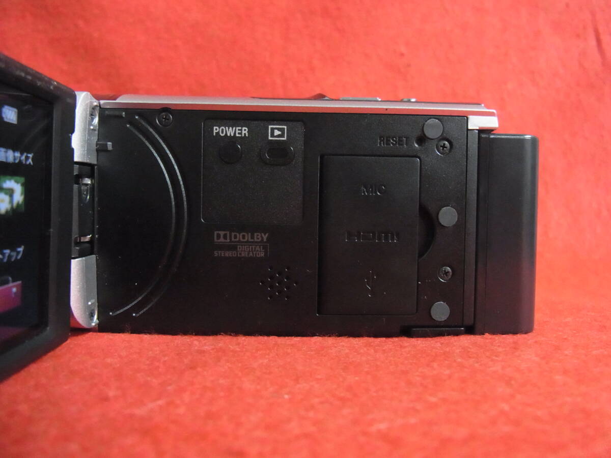 K50/デジタルビデオカメラ 通電確認済み SONY HDR-CX180 ソニー 他多数出品中_画像4