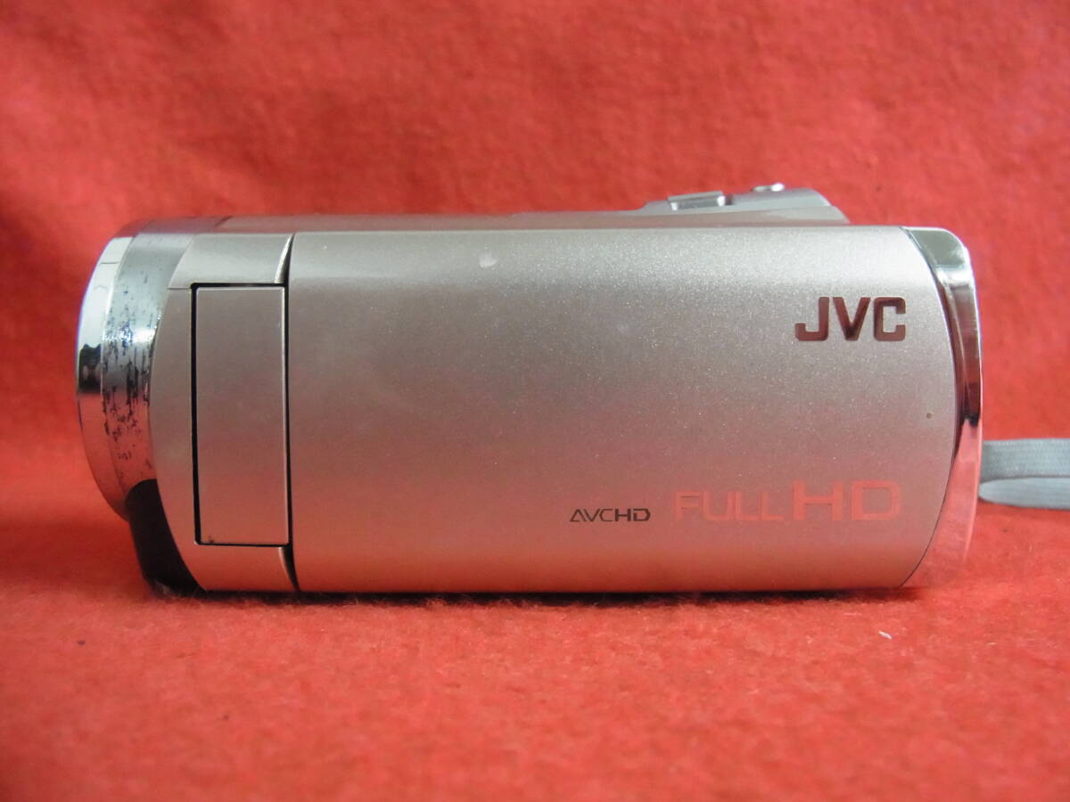 K112/デジタルビデオカメラ 通電確認済み JVC GZ-E600-N JVCケンウッド 他多数出品中_画像3