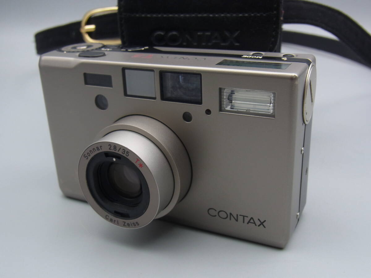 【ケース付き】 CONTAX コンタックス T3 コンパクト フィルムカメラ _画像1