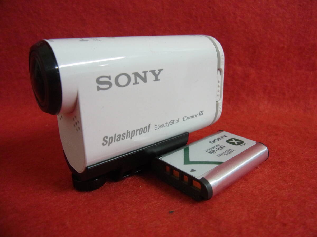 K135/デジタルビデオカメラ 通電確認済み SONY HDR-AS200V ソニー アクションカム 他多数出品中_画像1