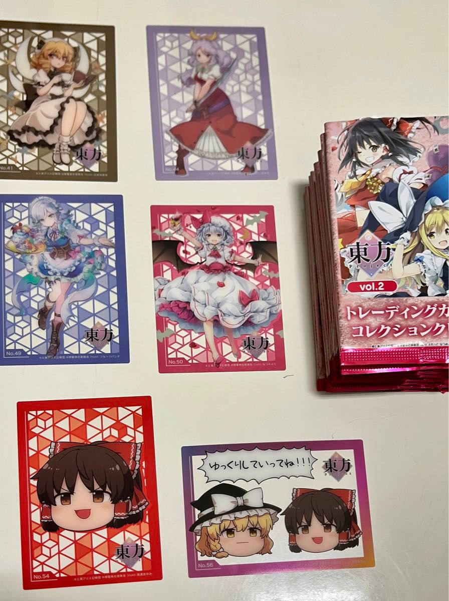 ブシロード トレーディングカード コレクションクリア 東方Project vol.2 15枚セット