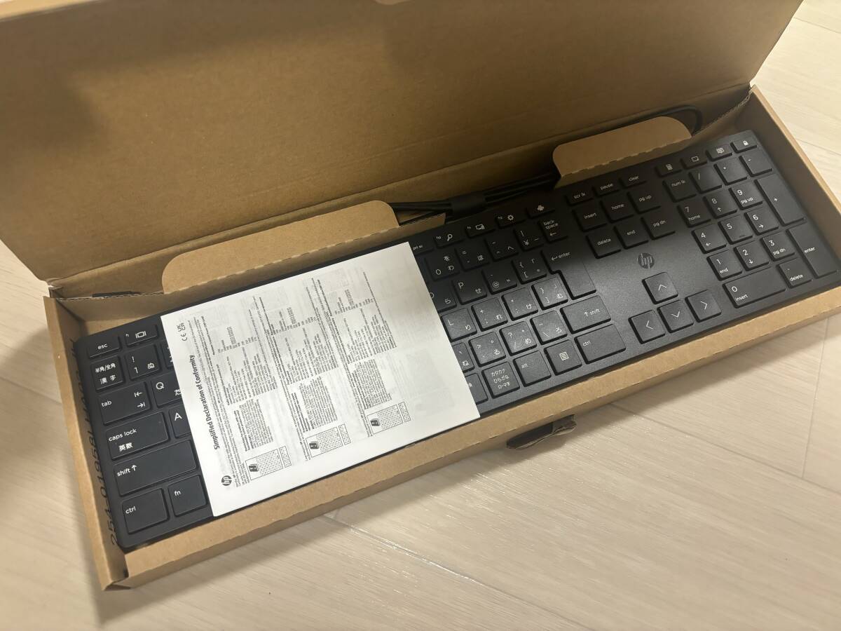 新品　HP Halley USB keyboard DIB （JP）有線キーボード_画像1