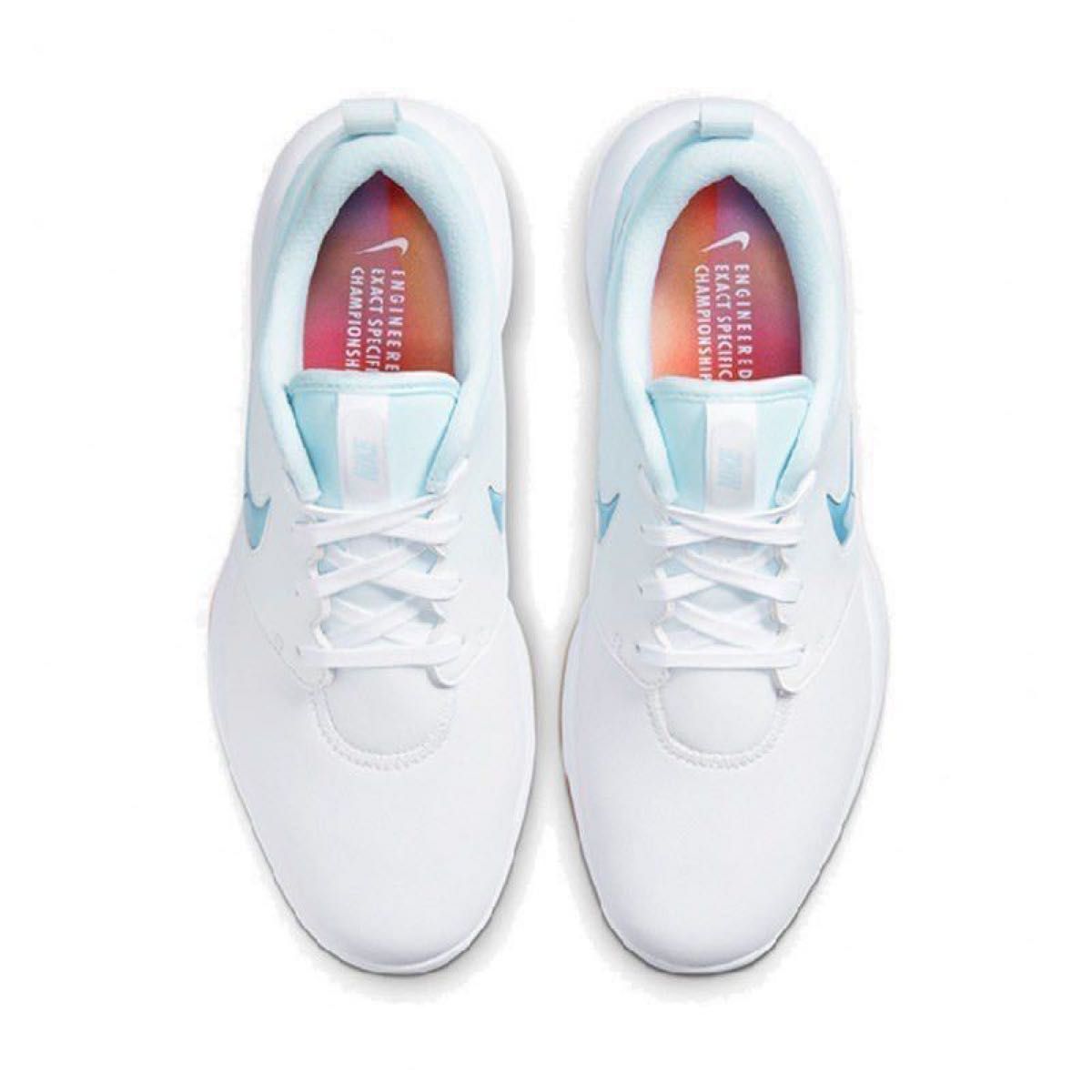 26.5cm ナイキ ローシG ツアー ホワイト ブルーゲイズ トパーズミスト Nike Roshe G Tour White