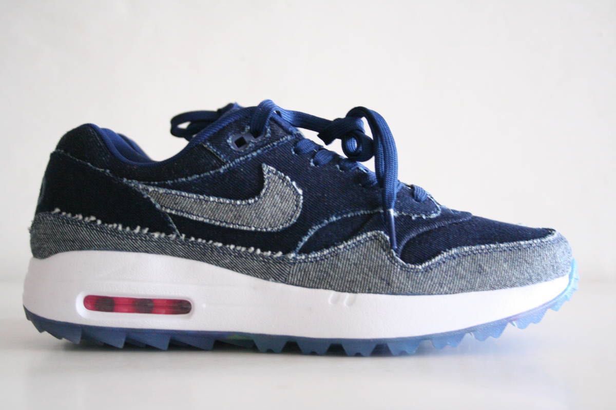 28cm ナイキ エアマックス １ G ノーデニム アラウド NIKE AIR MAX 1 GOLF NO DENIM