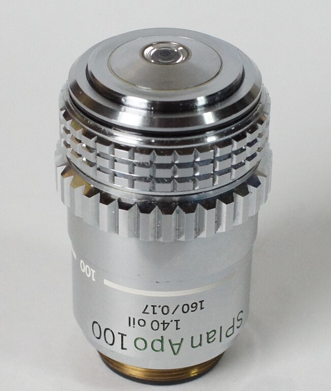 Microscope Japan　品質保証　返品可　オリンパス　対物レンズ　SPlan Apo 100 　1.40　 oil　160/0.17 BH2用　中古　Olympus PlanApo