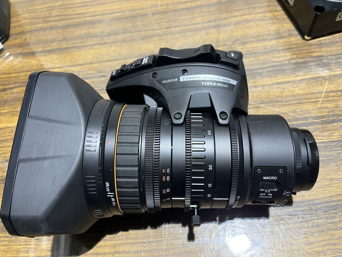 FUJINON XS16x5.8A-XB8A 1:1.9/5.8-93mm present condition sale operation unknown A224