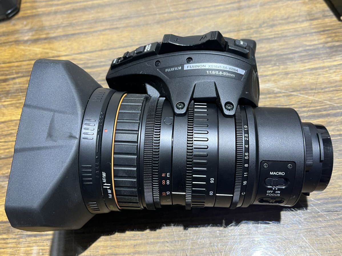 FUJINON XS16x5.8A-XB8A 1:1.9/5.8-93mm 現状販売　動作不明　A225_画像1