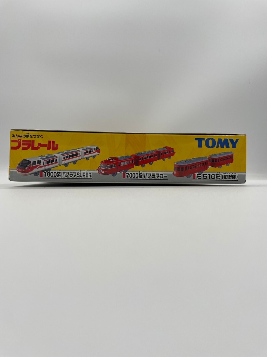 【★当時物】奇跡の未開封 プラレール 名古屋鉄道スペシャルセット TOMY tomy トミー 1000系 パノラマSUPER 7000系 モ510形（旧塗装） _画像4