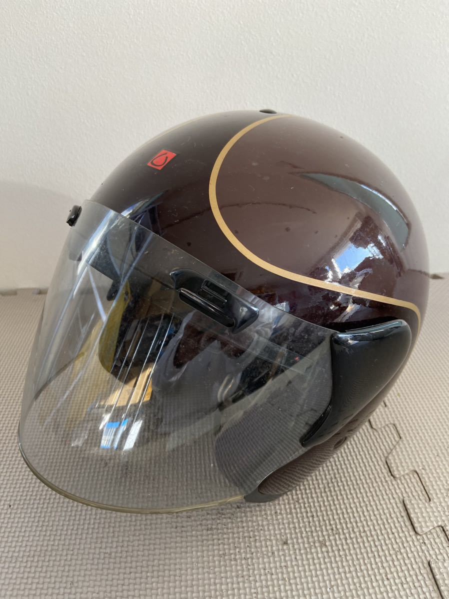 3.3 ヘルメット　ANSI STD:Z90.1-1971 NO A W048352 MANUFACTURER ARAI HELMET; LID. SAITAMA, JAPAN 57.58 CM T. NISHIZUKA レストベース_画像1