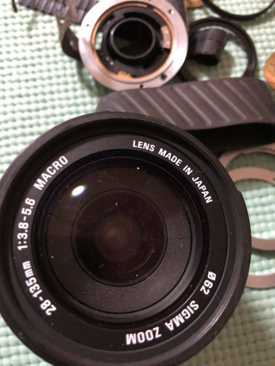 3.20 ジャンクカメラアクセサリー まとめて 部品取りしSigma TAMRON MINOLTA TOKINA Canon PENTAX No.4の画像10