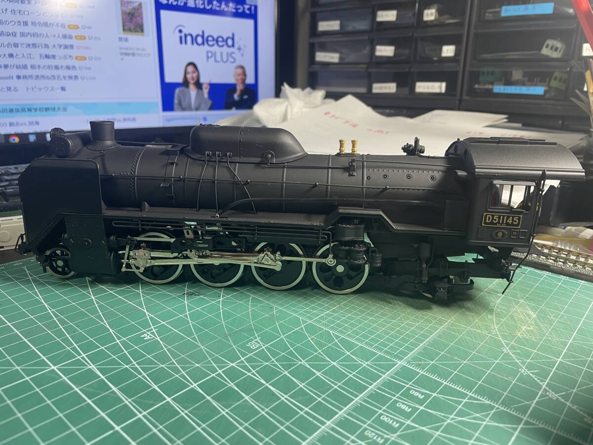 Yahoo!オークション - 日車夢工房 D51形蒸気機関車 スーパー Yahoo!オークション - 日車夢工房 D51形蒸気機関車 スーパー