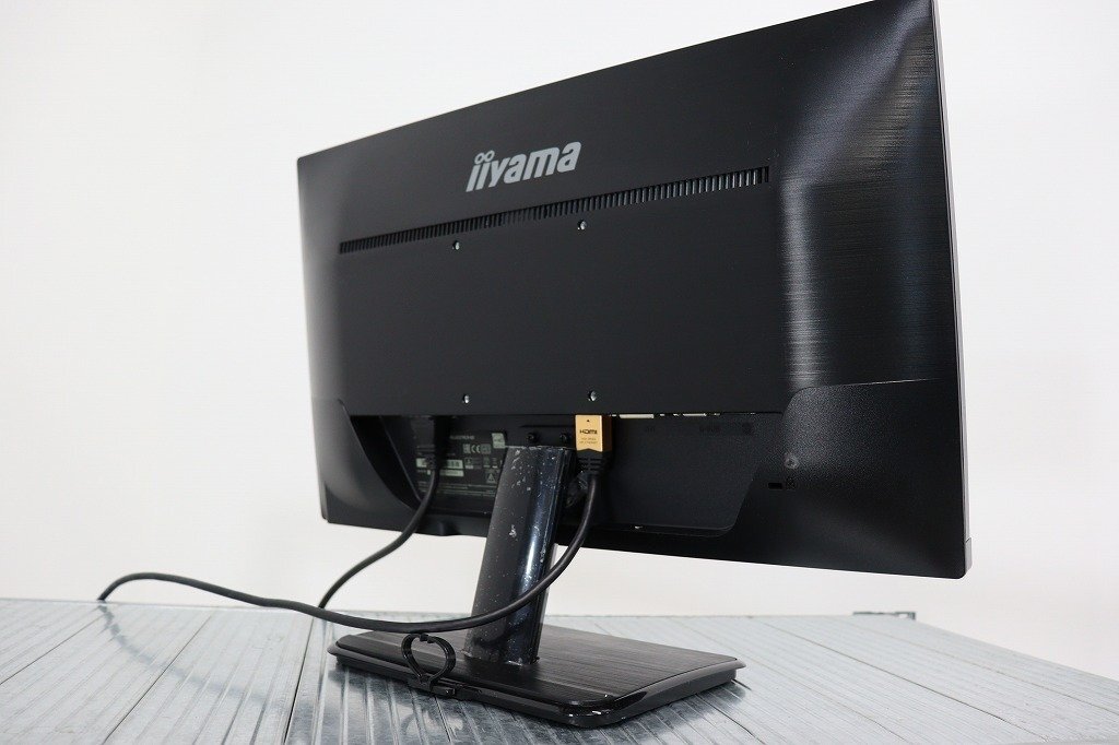 J4947◆iiyama◆液晶ディスプレイ◆PCモニター◆21.5インチ◆ウルトラスリムライン◆コード付◆動確済◆イイヤマ◆XU2290HS-B2_画像4