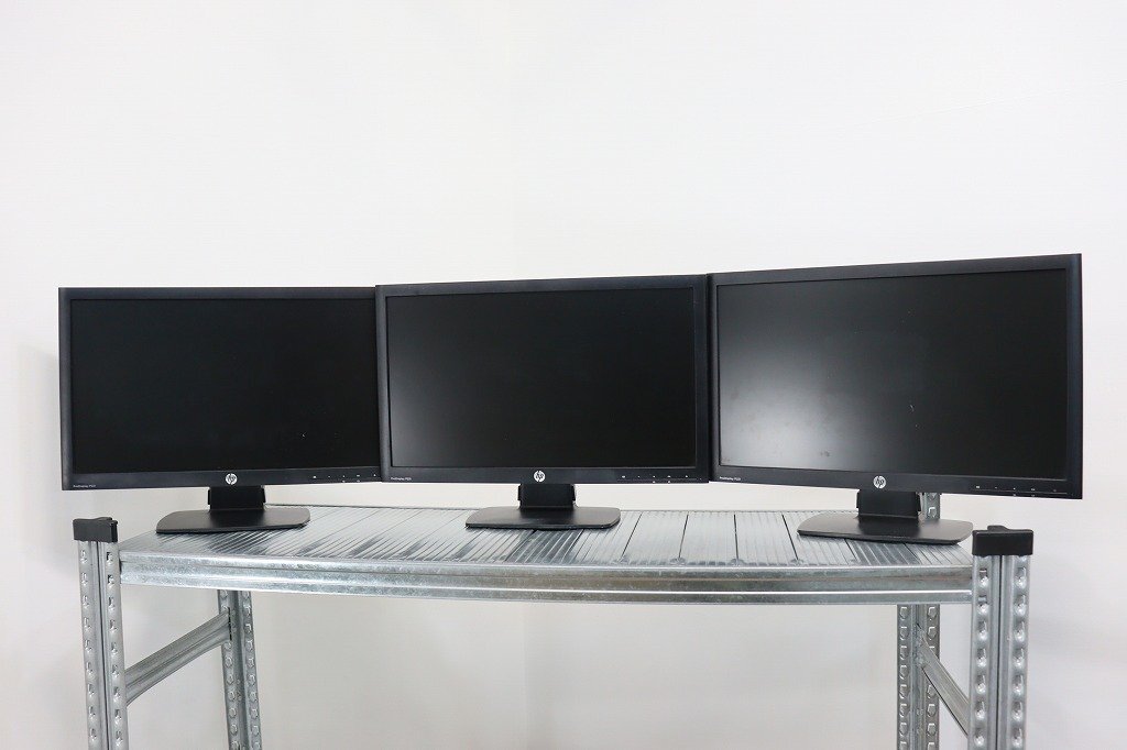 J5013◇hp◇液晶ディスプレイ◇3台セット◇動確済◇21.5インチ J5013◇hp◇液晶ディスプレイ◇3台セット◇動確済◇21.5インチ