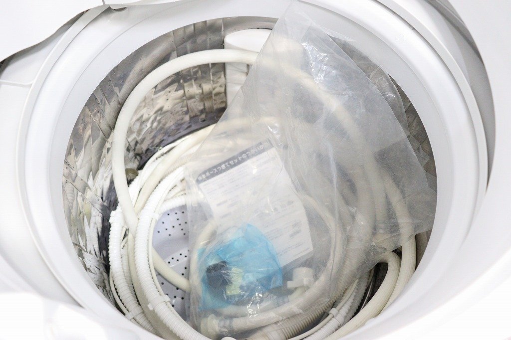 J5196◆SHARP◆全自動洗濯機◆8.0kg◆ピンク系◆風乾燥◆ES-GV8A-P_画像4