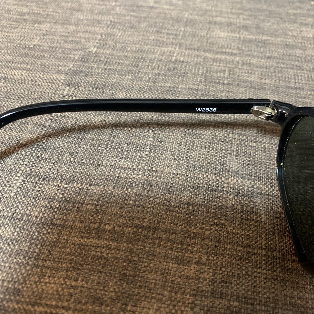 B&L Ray-Ban レイバン サングラス W2836 ブラックフレーム ケース付きの画像7