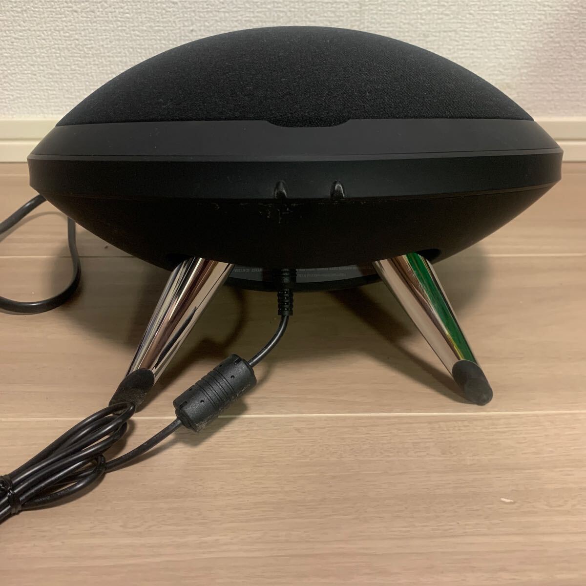 動作確認済み harman/kardon ハーマンカードン ONYX STUDIO Bluetooth スピーカー 円形 ワイヤレススピーカー ブラック 黒 6132A-ONYXST_画像5