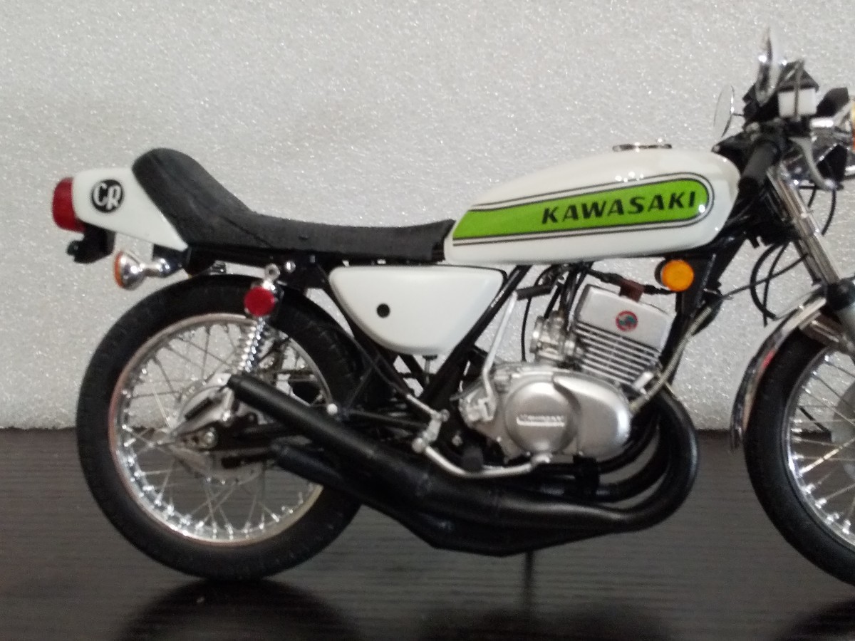 1/12 custom parts [ Flat seat ver.2] Kawasaki KH250 KH400 Hasegawa Hasegawa Mach Ⅲ