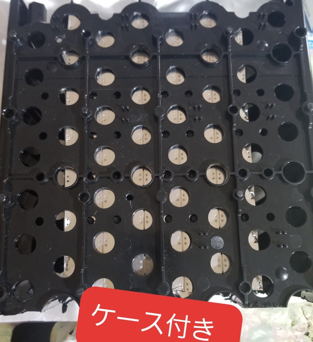 新品同等 リン酸鉄リチウムイオンバッテリー LiFePo4 26650 3.2v 3000mAh 村田製作所 安心の日本製 ４直列7並列 合計28本 １２v仕様の画像3