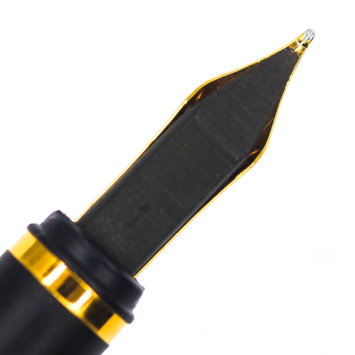 モンブラン ノブレス オブリージュ ブラウンブラックマーブル ＧＴ 万年筆 １８金Ｍニブ エボナイトペン芯 純正コンバーター付 MONTBLANCの画像10