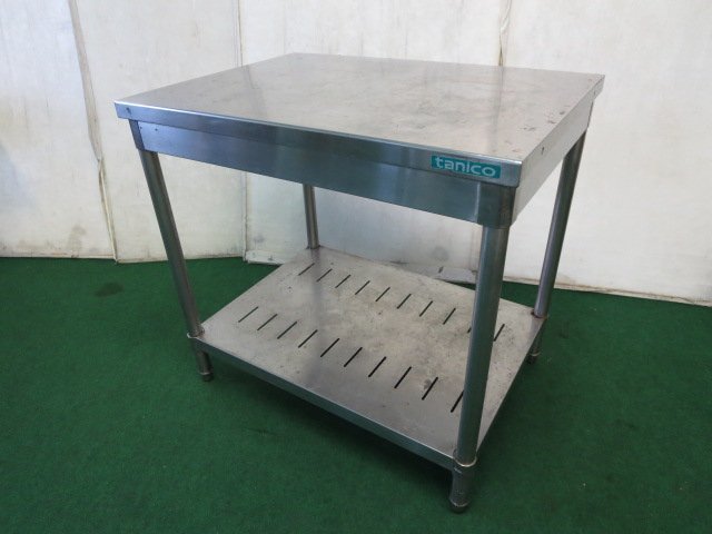 タニコー ステンレス 作業台・間口83cm 個人様営業所止め(0301EH)7CC-1