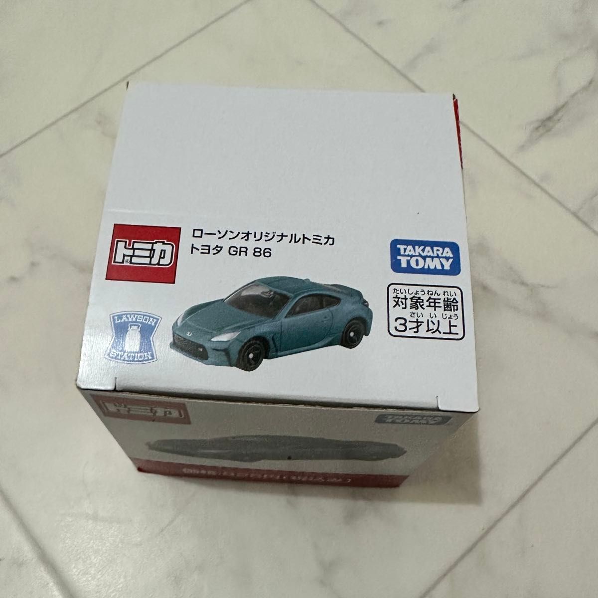 1BOX 4台セット LAWSON ローソン オリジナル トミカ トヨタ GR 86 特注トミカ限定版 TOMICA TOYOTA