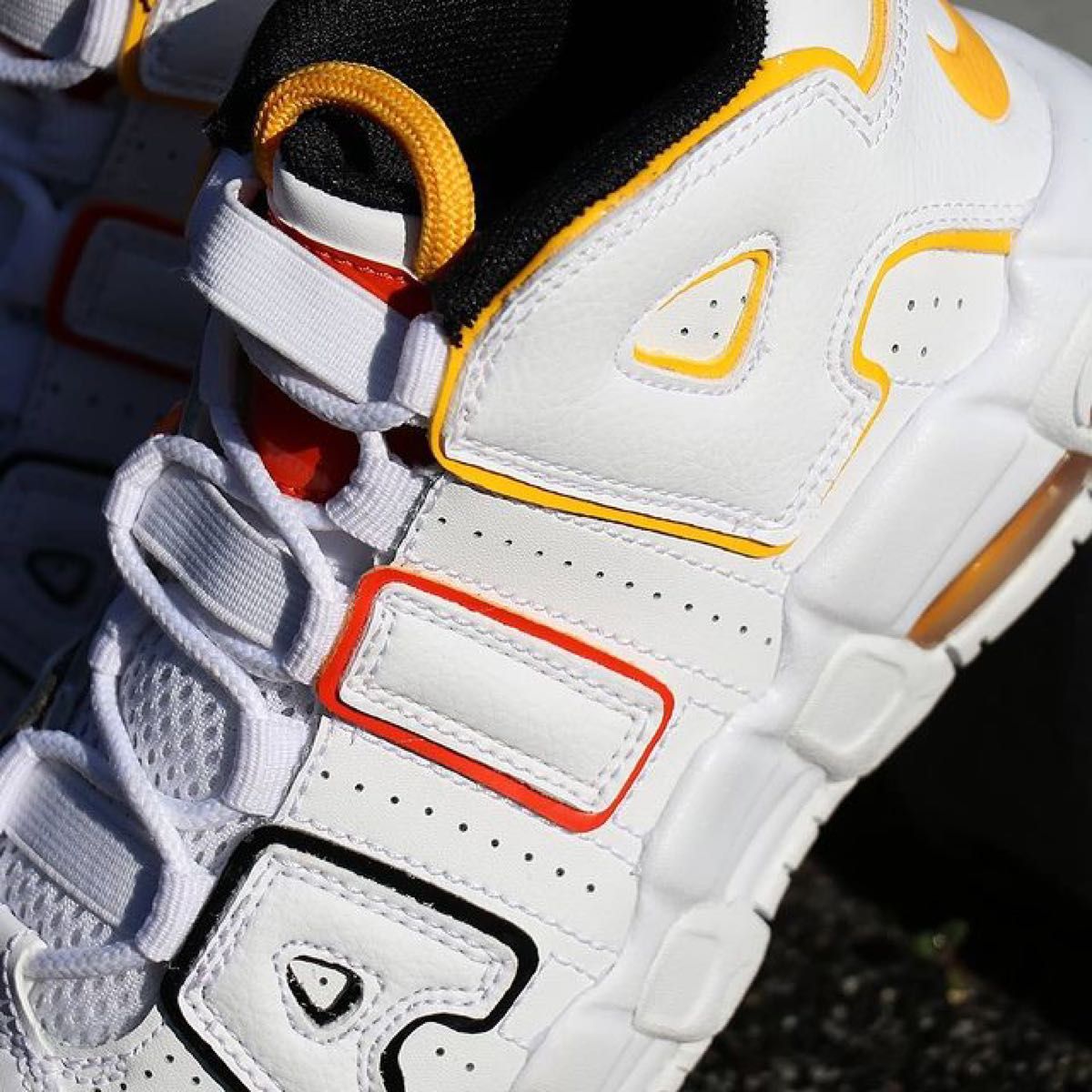 美品希少! NIKE AIR MORE UPTEMPO レイガンズ 27cm ナイキ エア モアアップテンポ モアテン ホワイト