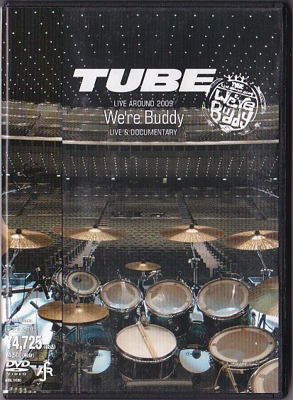 ★TUBE★LIVE AROUND 2009~We're Buddy~LIVE&DOCUMENTARY★DVD★帯付き★の画像1