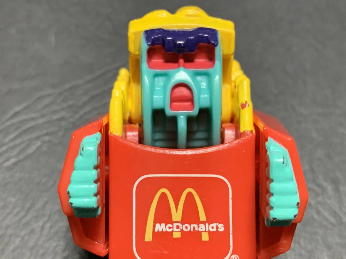  подлинная вещь старый McDonald's Mac f ride картофель фигурка деформация Transformer робот happy комплект mi-ru игрушка не продается подарок 