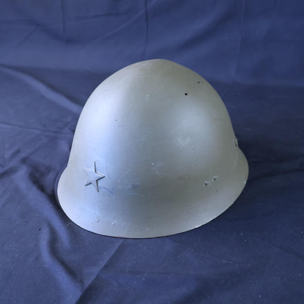 メーカー不明 九〇式鉄帽 ９０式 日本軍 ヘルメット 鉄兜 WW2 太平洋戦争 #S-7024_画像1