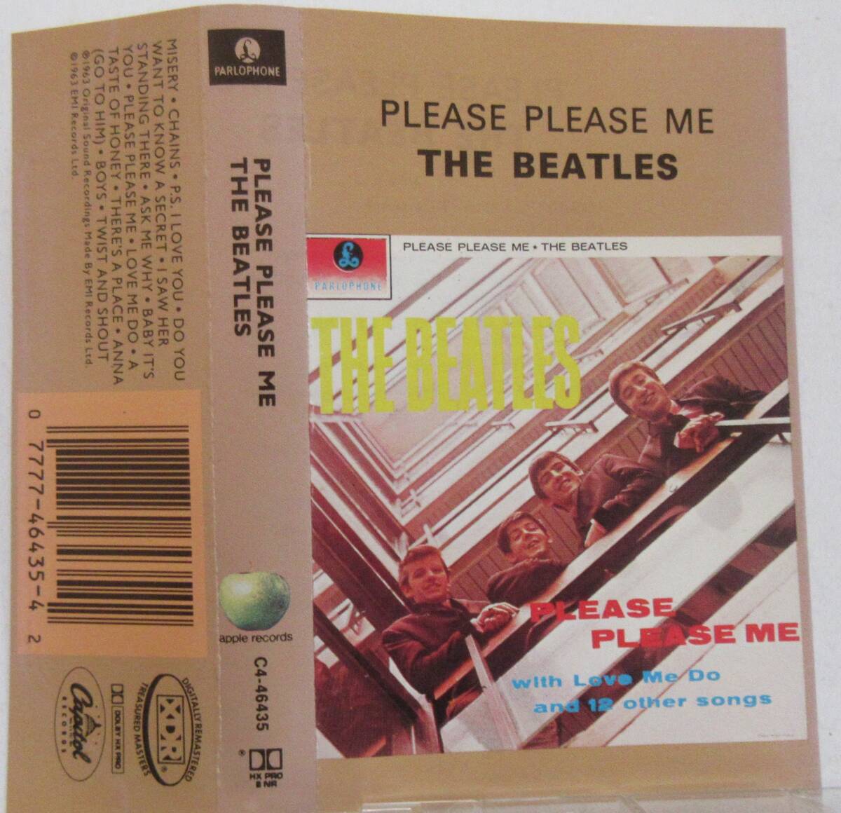 US盤カセットテープ ビートルズ（BEATLES）「PLEASE PLEASE ME（モノラル）」【C4-46435】_画像7