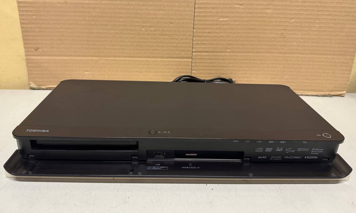 【 安心！整備済み 】 良品 TOSHIBA REGZA 【 DBR-Z410 】 500GB/12倍録画/外付けHDD/2番組録画/3D再生/完動保証/2014年式_画像3