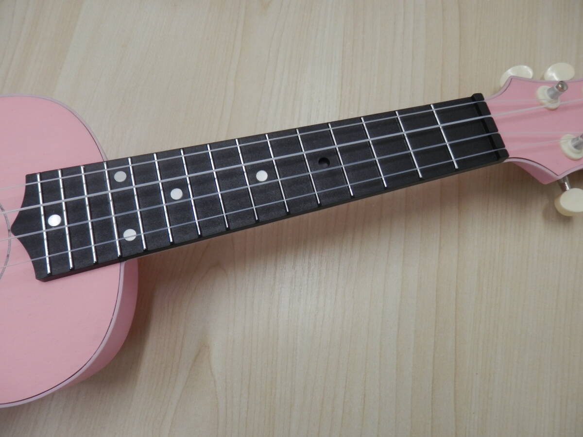 ギター ウクレレ 4弦 初心者 入門 セット 大人 子供 女性 アコースティックギター アコギギター ピンク【B25】の画像3
