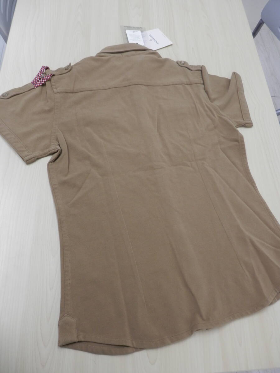 MONCLER モンクレール ポロシャツ エポレット キャメル サイズM メンズ 服【A597】の画像10