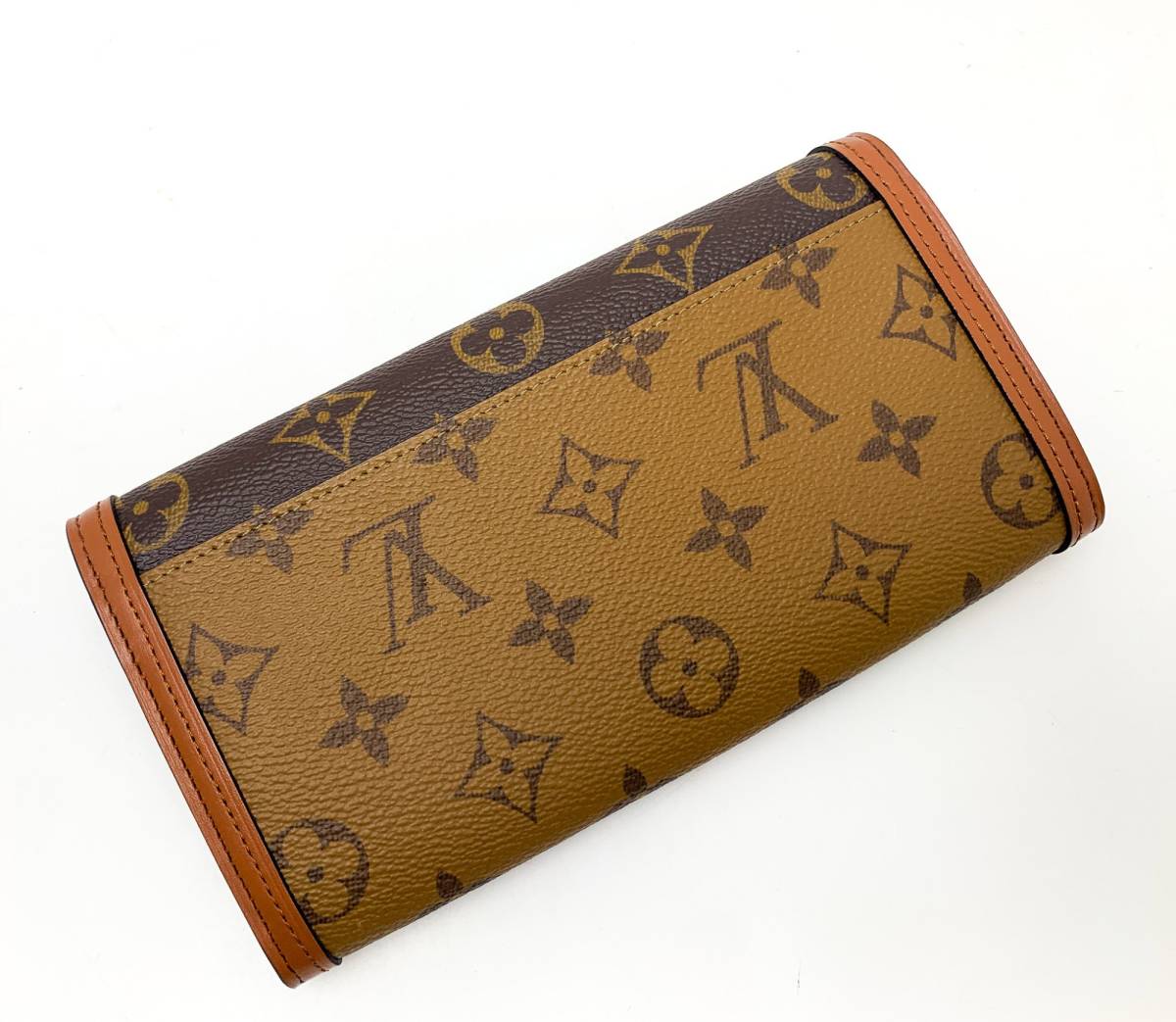 LOUIS VUITTON ルイヴィトン ポルトフォイユ・サラ ドーフィーヌ M46645 モノグラム モノグラムリバース サイフ 長財布 ブランド_画像4