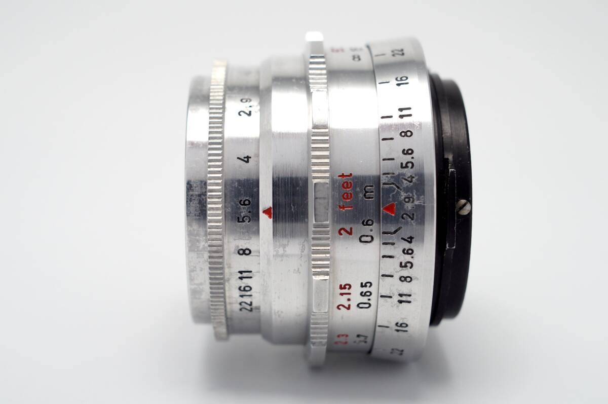 【良品】Altix Meyer-Optik Gorlitz Trioplan 1:2,9/50mm マイヤー トリオプラン バブルボケ 1957年製 f2.9 (69)_画像2