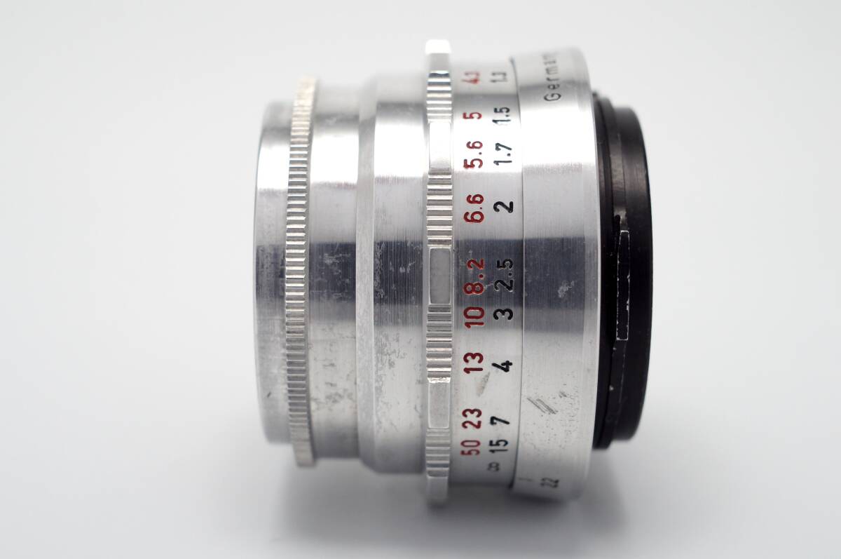 【良品】Altix Meyer-Optik Gorlitz Trioplan 1:2,9/50mm マイヤー トリオプラン バブルボケ 1957年製 f2.9 (69)_画像4