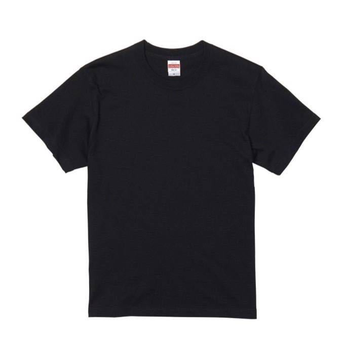 【ユナイテッドアスレ】新品未使用 5.6oz 無地 半袖Tシャツ ブラック 黒 XXL 2枚セット United Athle 500101 ハイクオリティー 男女兼用_画像2