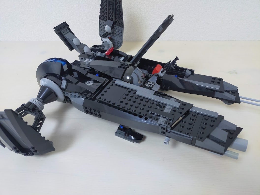 レゴ LEGO 7672 スター・ウォーズ ローグ・シャドウ 組立品 ミニフィグ ３体付き ダースベーダー ジュノエクリプス ギャレンマレック_画像9