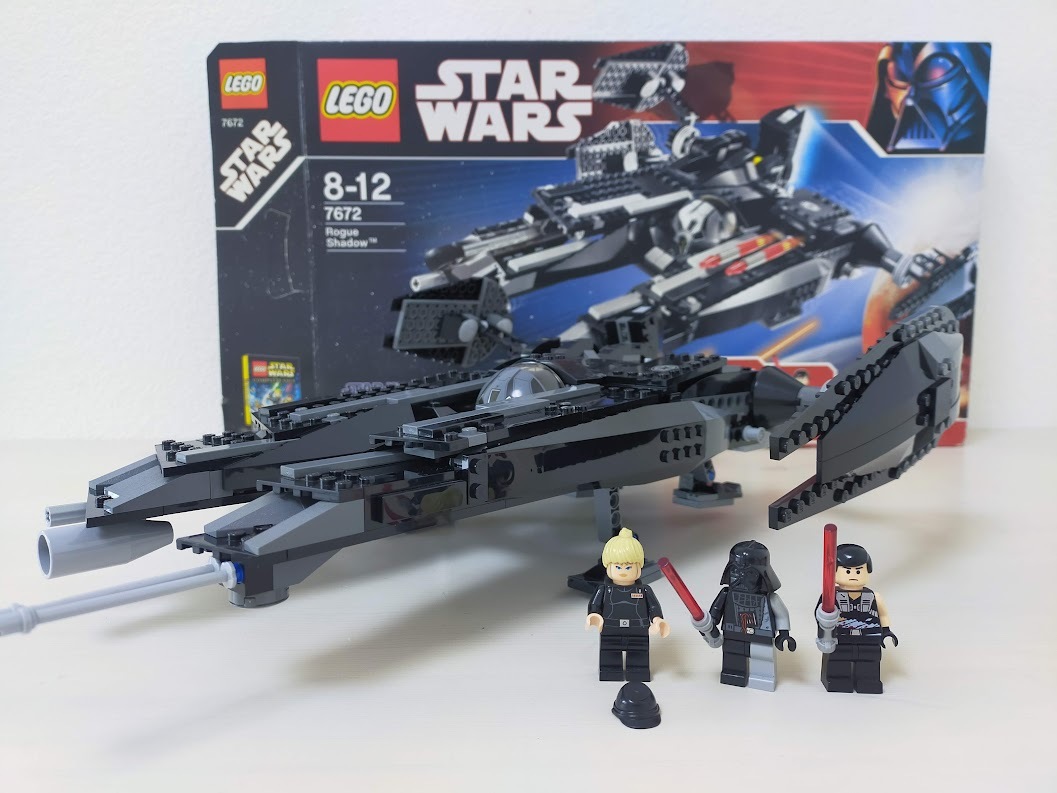 レゴ LEGO 7672 スター・ウォーズ ローグ・シャドウ 組立品 ミニフィグ ３体付き ダースベーダー ジュノエクリプス ギャレンマレック_画像1