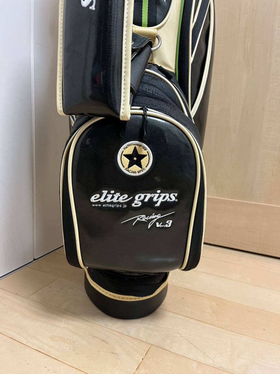 1円〜★限定★200個★エリートグリップ★スタンドキャディバッグ★ゴルフ★elite grips★キャディバッグ★1円スタート★ゴルフバッグ★レアの画像4