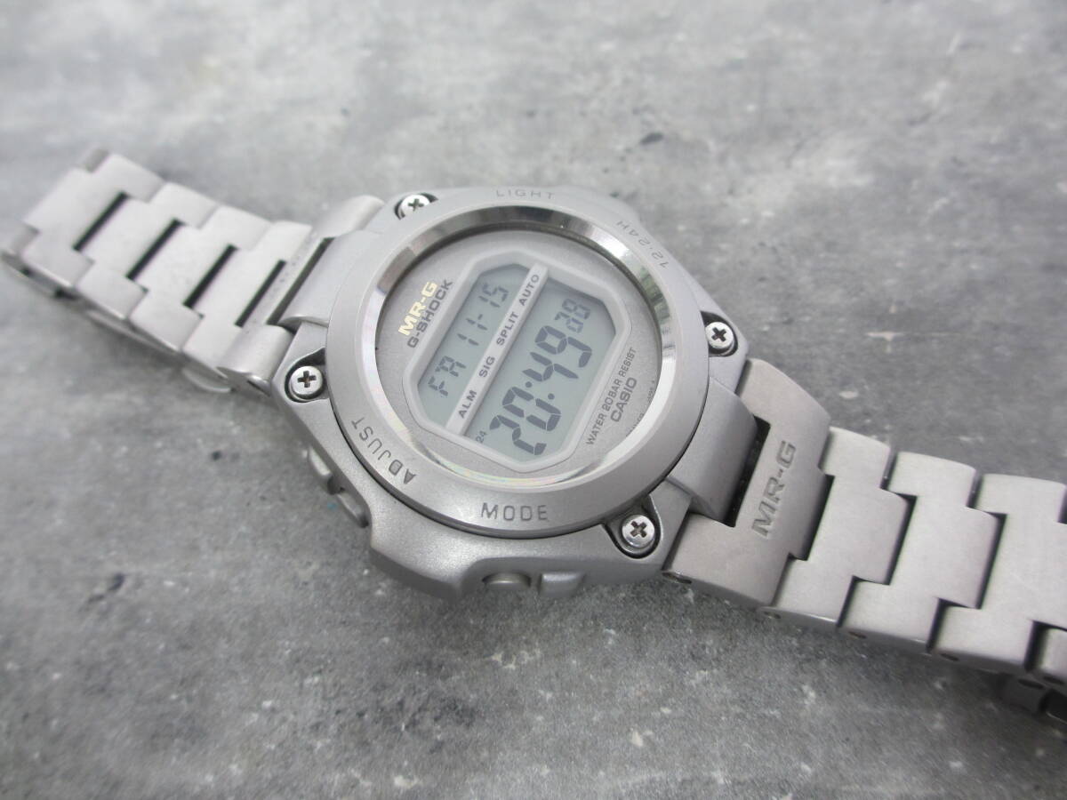 CASIO/ Casio /MRG-100T/ titanium /G-SHOCK/G- shock / wristwatch / operation goods Junk 