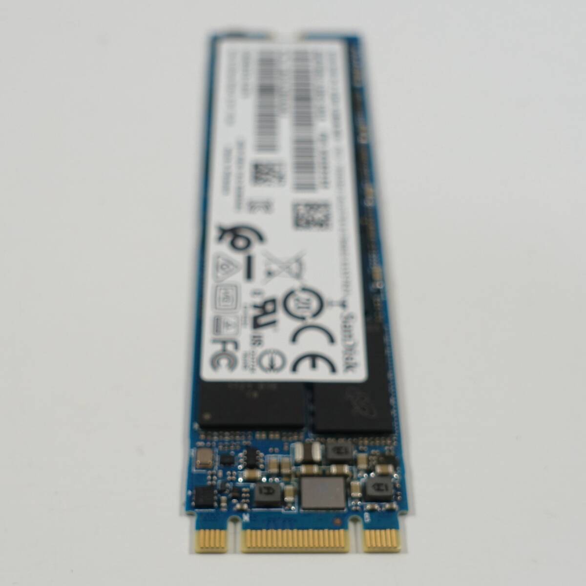 即決！使用時間短い正常動作品★サンディスク SSD 128GB m.2 SATA 2280 健康状態「正常」★ゆうパケット便で送料無料★Yahoo!フリマ購入可_画像3