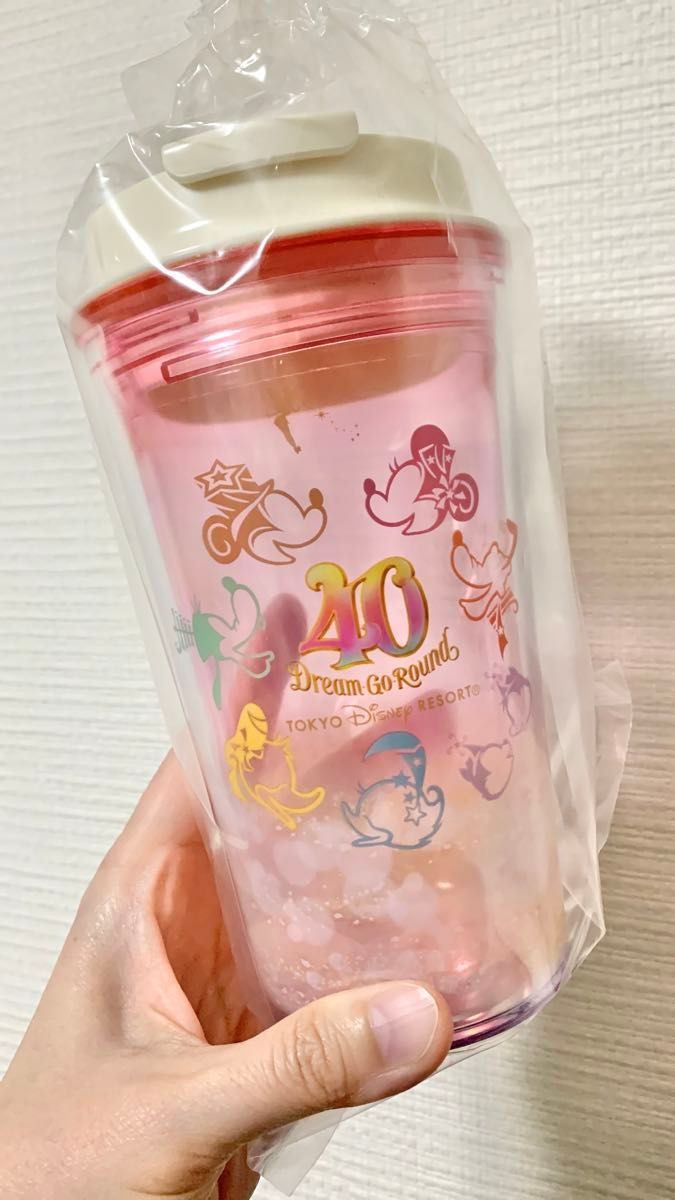 ディズニー　40周年　スーベニアタンブラー