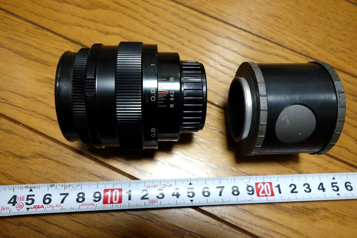  Old * Russia lens MC Jupiter-9 85mm F2jupita-M42 mount mystery. hood? attaching. 