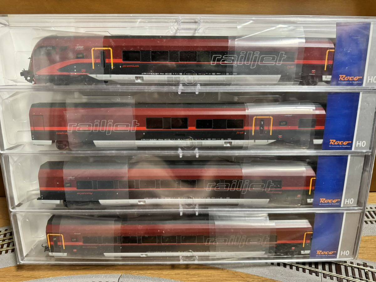 Yahoo!オークション - roco HOゲージ 64012 OBB railjet 客車 4 Yahoo!オークション - roco HOゲージ 64012 OBB railjet 客車 4