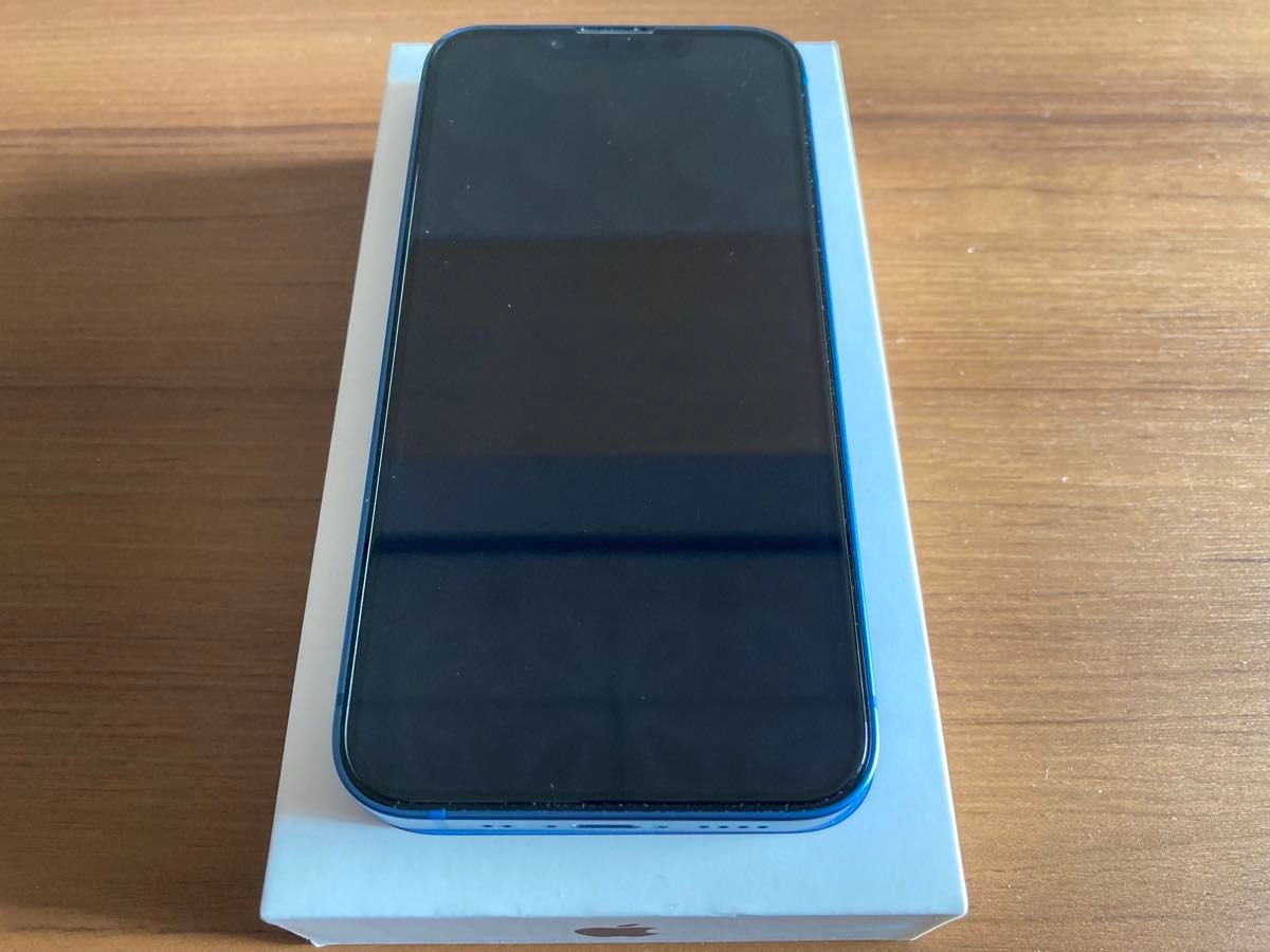 iPhone 13 mini ブルー 128GB SIMフリー 専用MagSafe対応ケース&保護フィルム付き