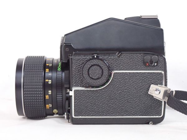 MAMIYA マミヤ M645 1000S SEKOR C 1:1.9 f=80mm 中判カメラ レンズ フィルムカメラ フィルター キャップ付き_画像3