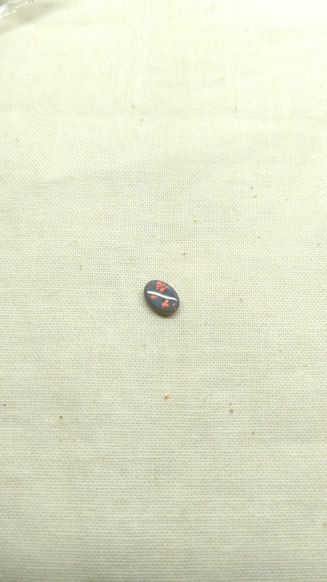 No.414 ブラックオパールルース 遊色効果 10月の誕生石 蛋白石 シリカ球 天然石 ルース_画像3